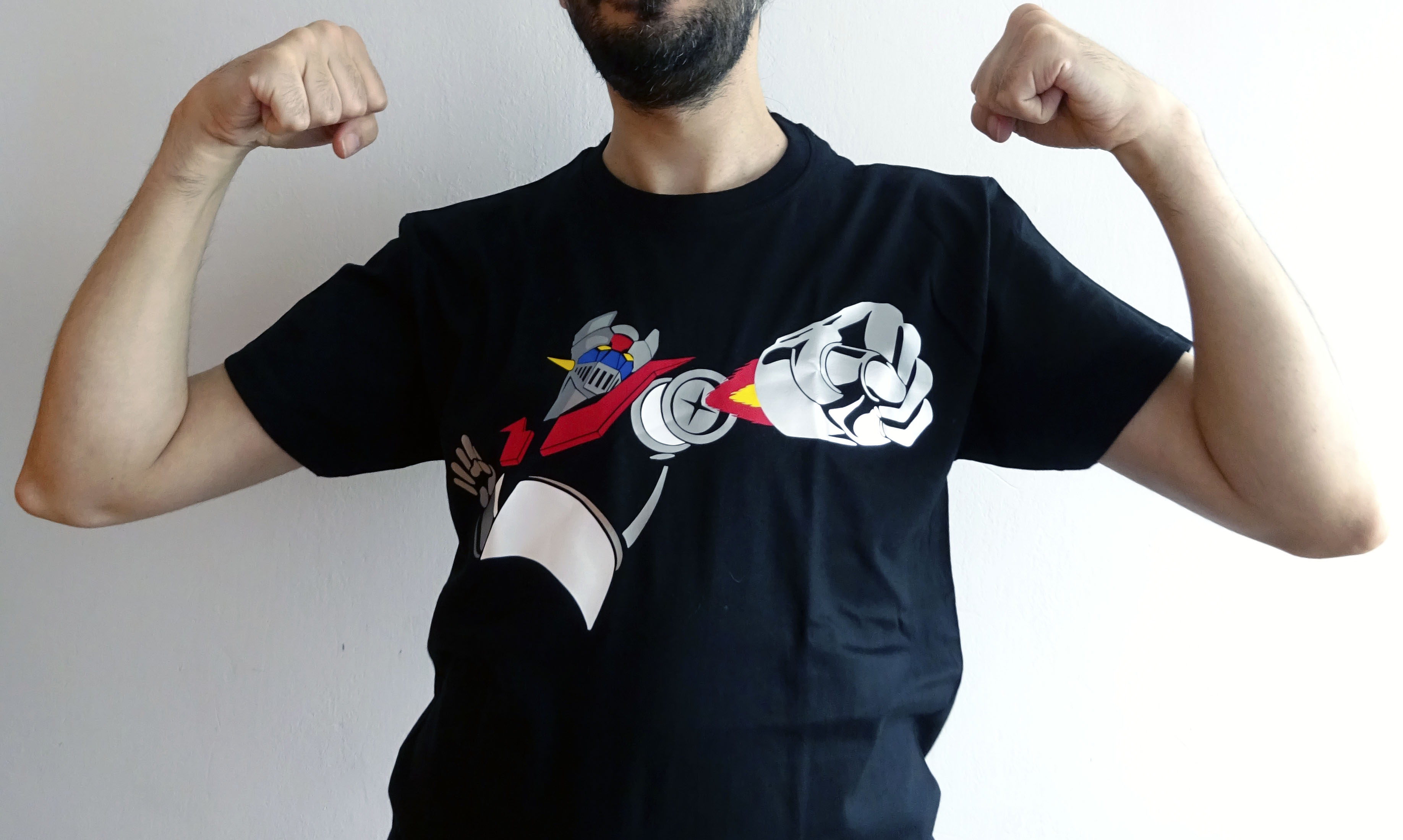 Camiseta mazinger z discount hombre